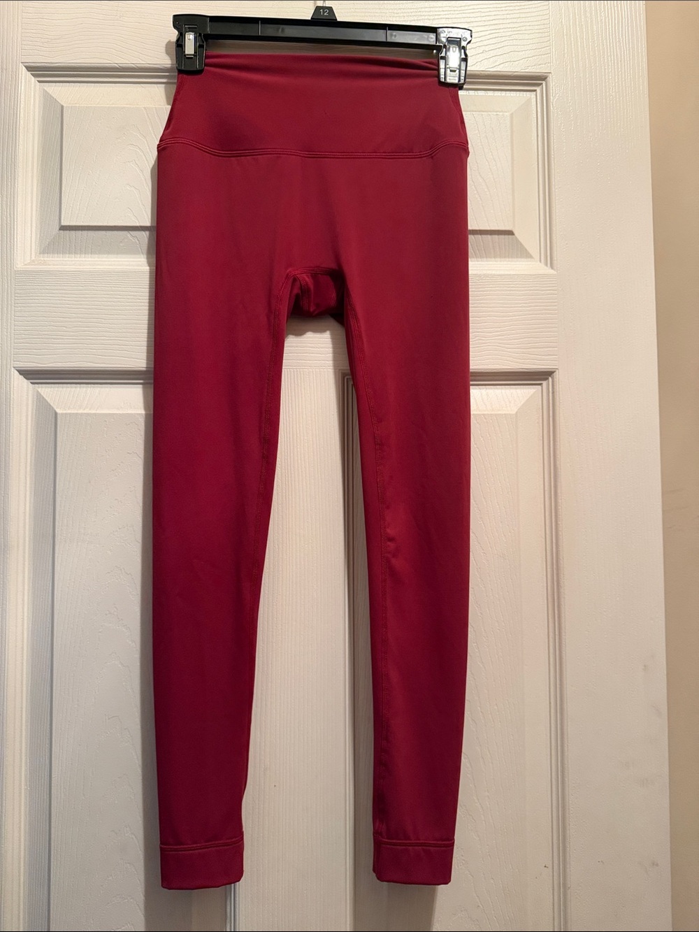 SET Active Women's High-Waist Burgundy Leggings-NWOT